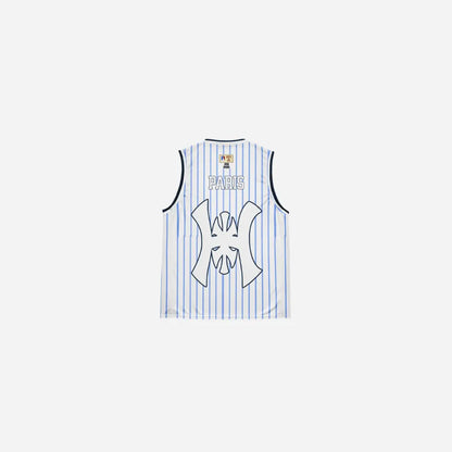 Steel Blue Basketball Jersey Tank Top Hominus Denim