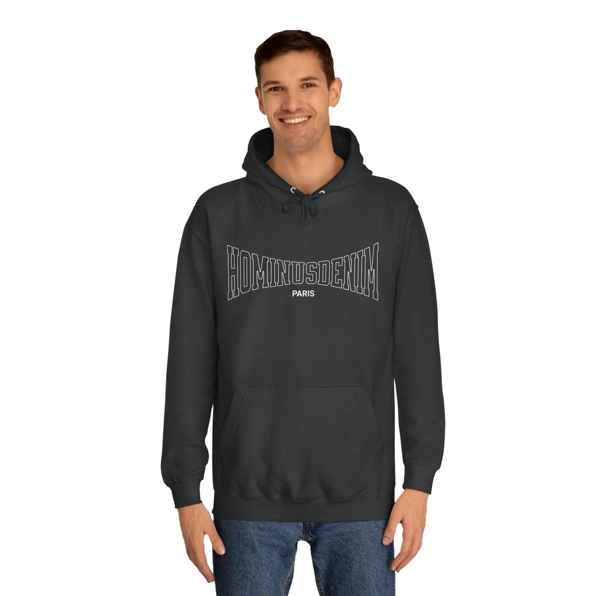 Stylish College Hoodie, Unisex Sweatshirt, Casual Wear, Gift for Students, Cozy Apparel, Trendy Fashion Printify