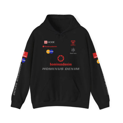 Hominus Denim Top Logo Hoodie - Hominus Denim