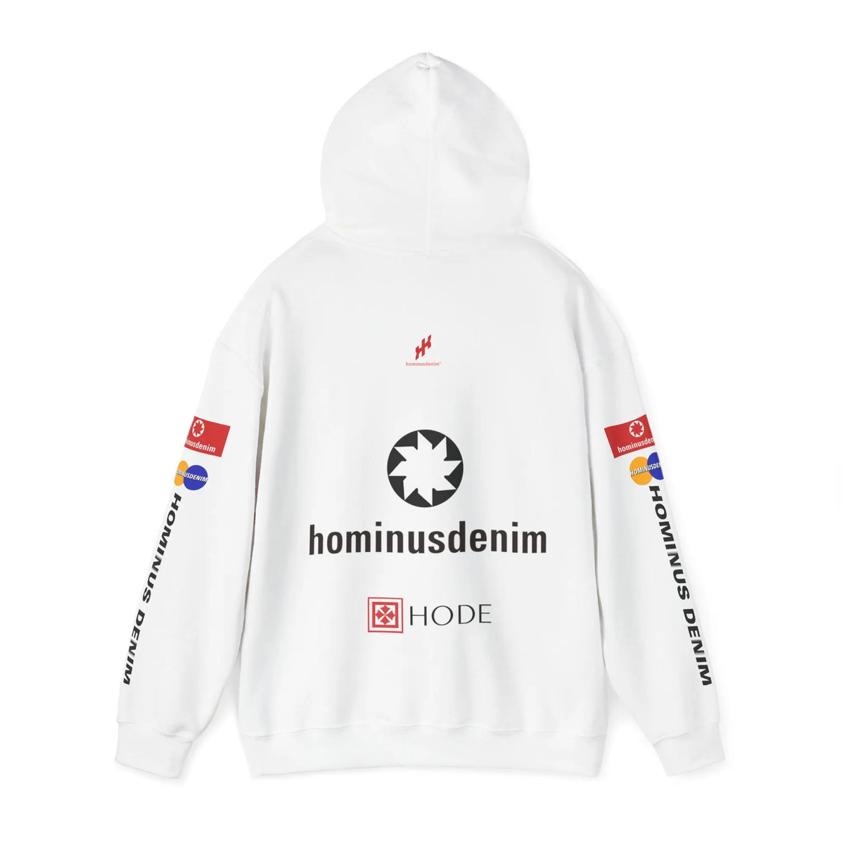 Hominus Denim Top Logo Hoodie - Hominus Denim