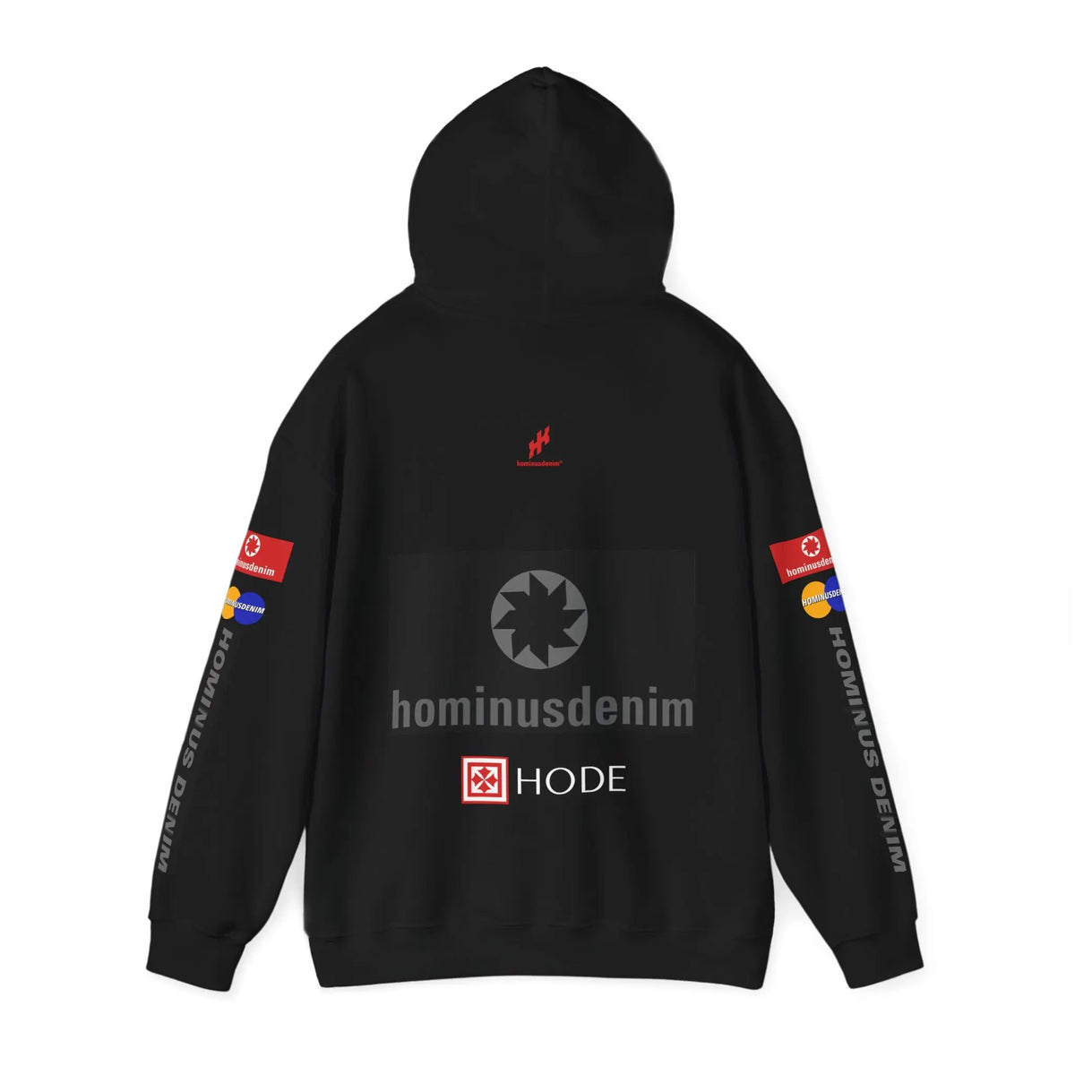 Hominus Denim Top Logo Hoodie - Hominus Denim