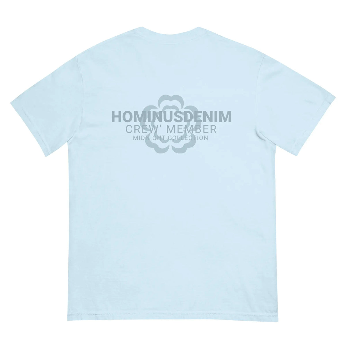 Unisex garment-dyed heavyweight t-shirt Hominus Denim