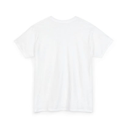 White Denim Graphic Tee Printify