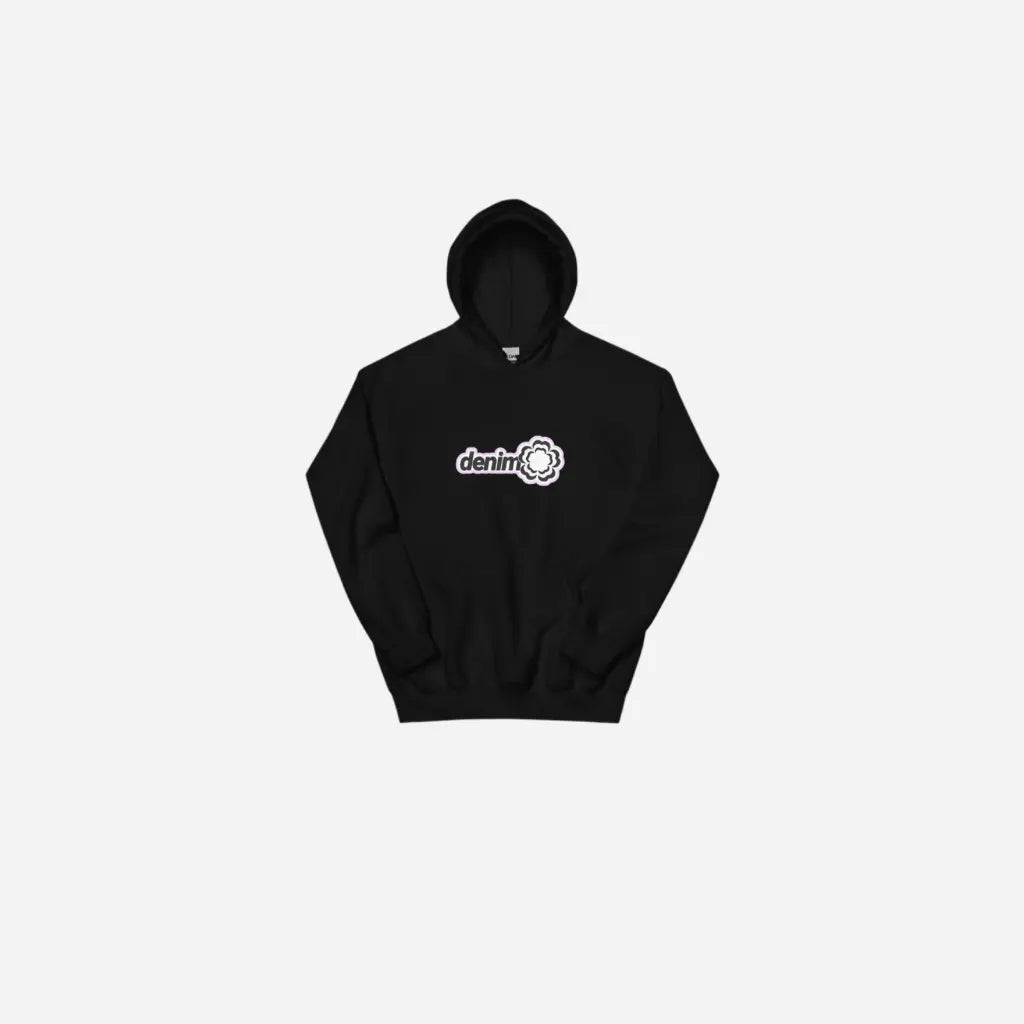 Y2K Vintage Logo Hominus Denim Hoodie Hominus Denim