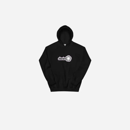 Y2K Vintage Logo Hominus Denim Hoodie Hominus Denim