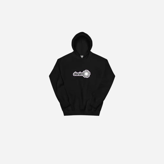 Y2K Vintage Logo Hominus Denim Hoodie Hominus Denim