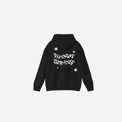 Y2k Logo Hominus Denim Hoodie Printify